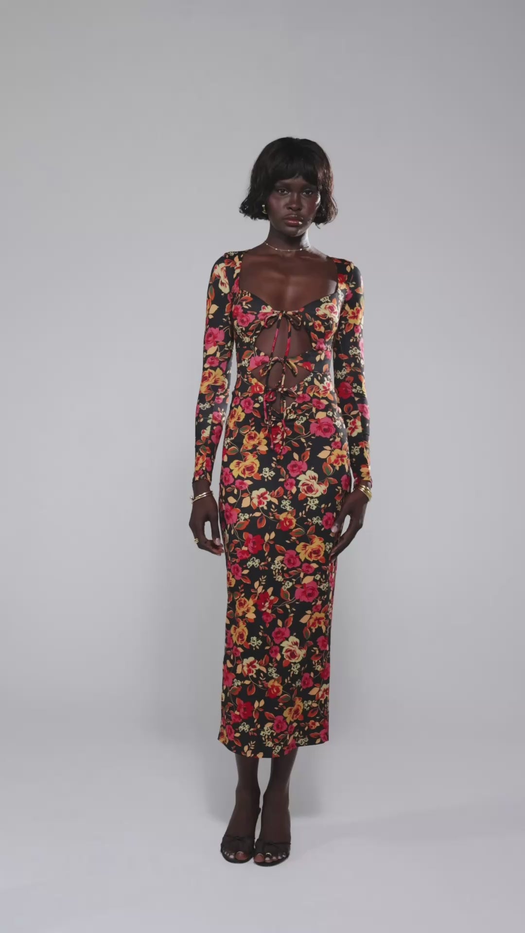 Simone Dress in Rosie