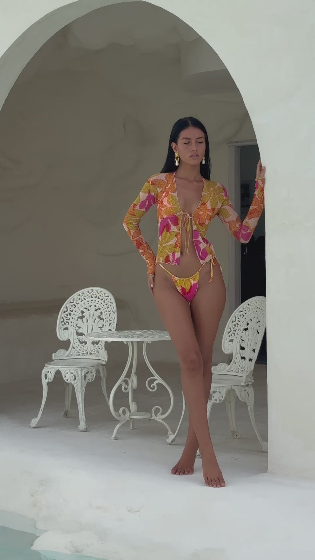 Aliyah Mesh Top in Keiko
