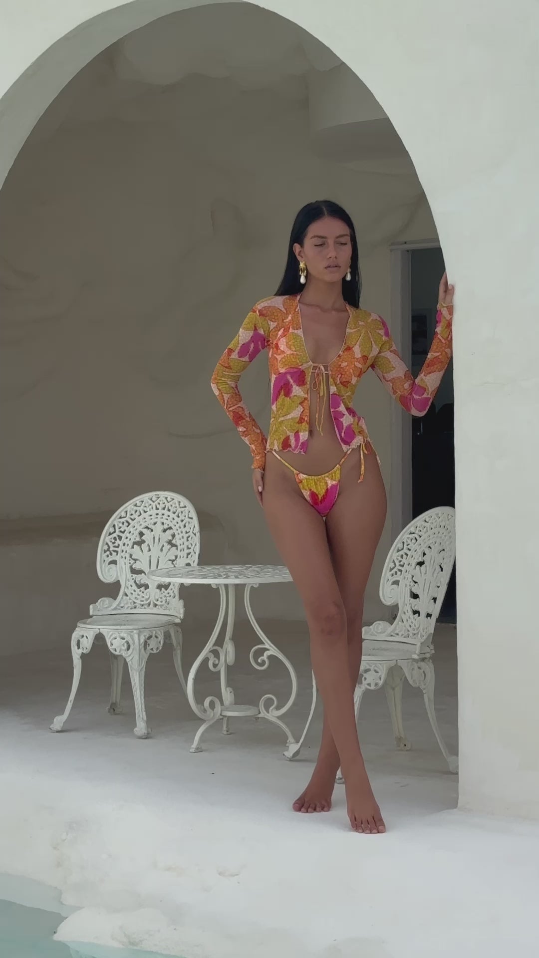 Aliyah Mesh Top in Keiko