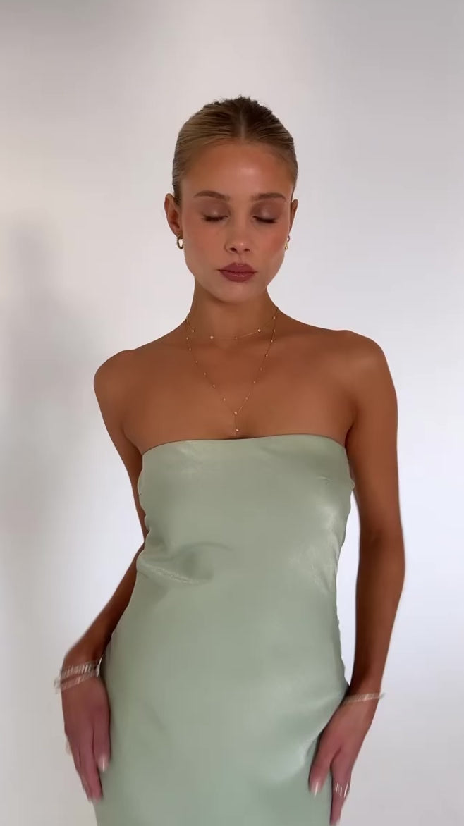 Anna Slip in Sage
