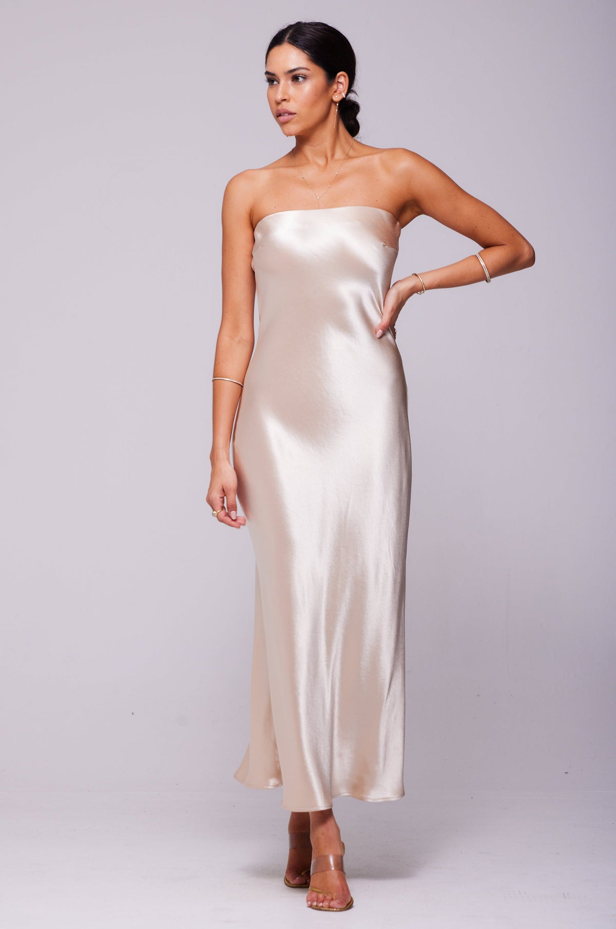 Anna Slip in Champagne