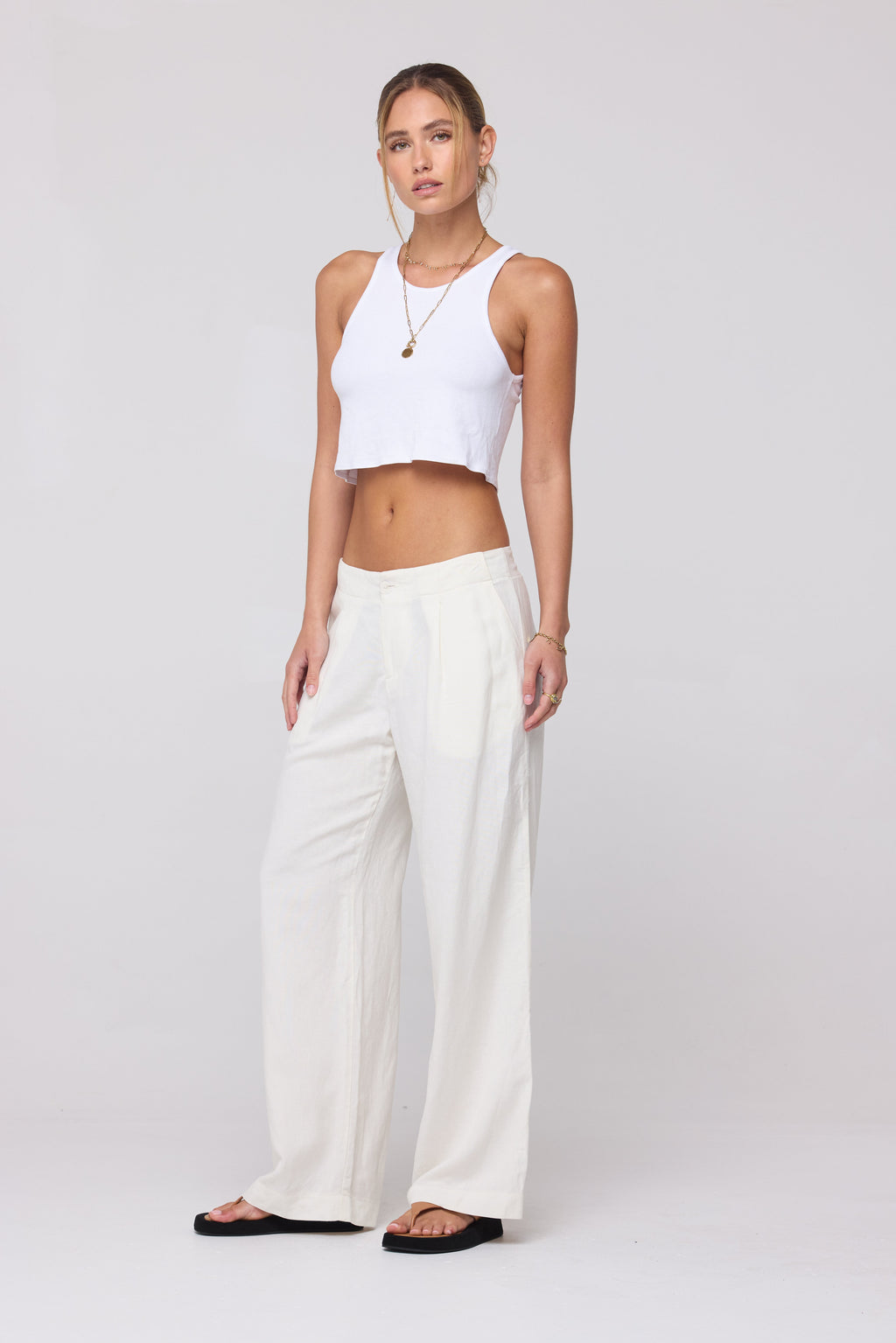 Bernie Tank in White