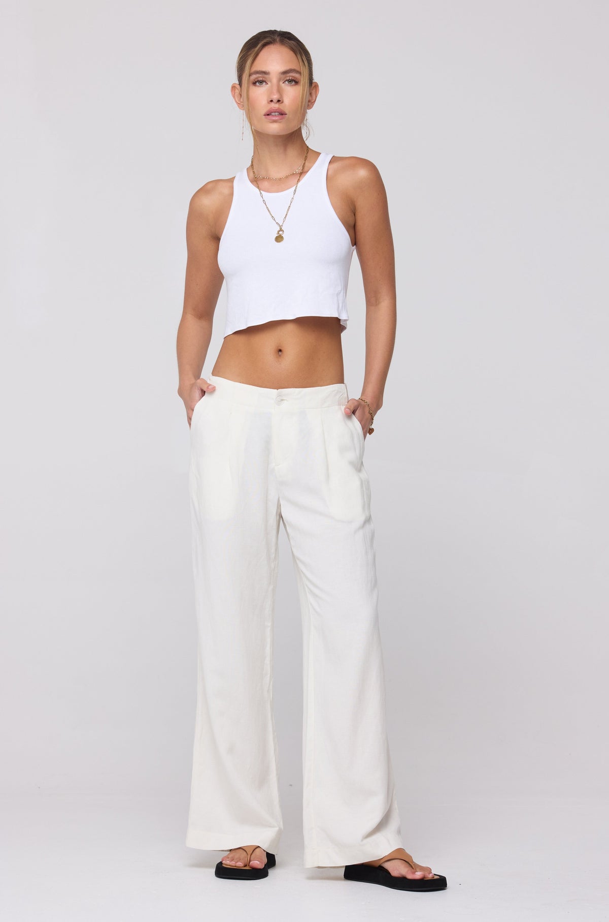 Bernie Tank in White