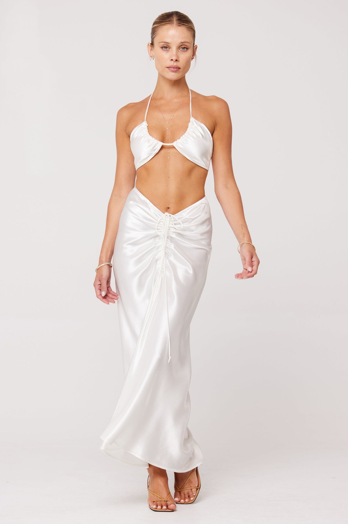 Bowie Top in Pearl