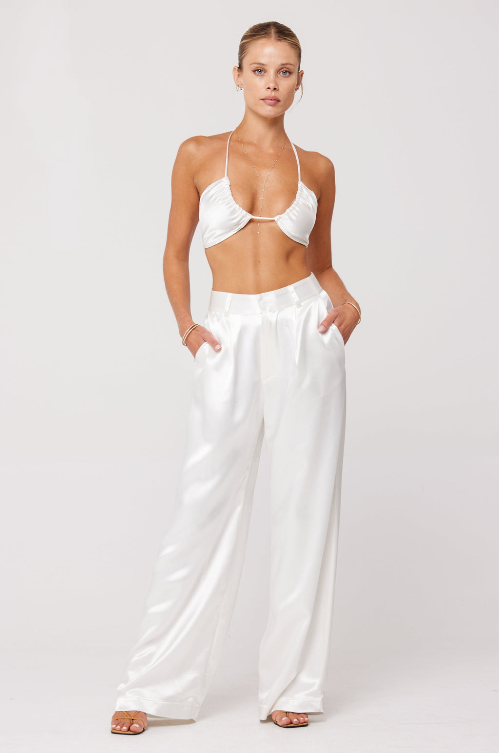 Bowie Top in Pearl