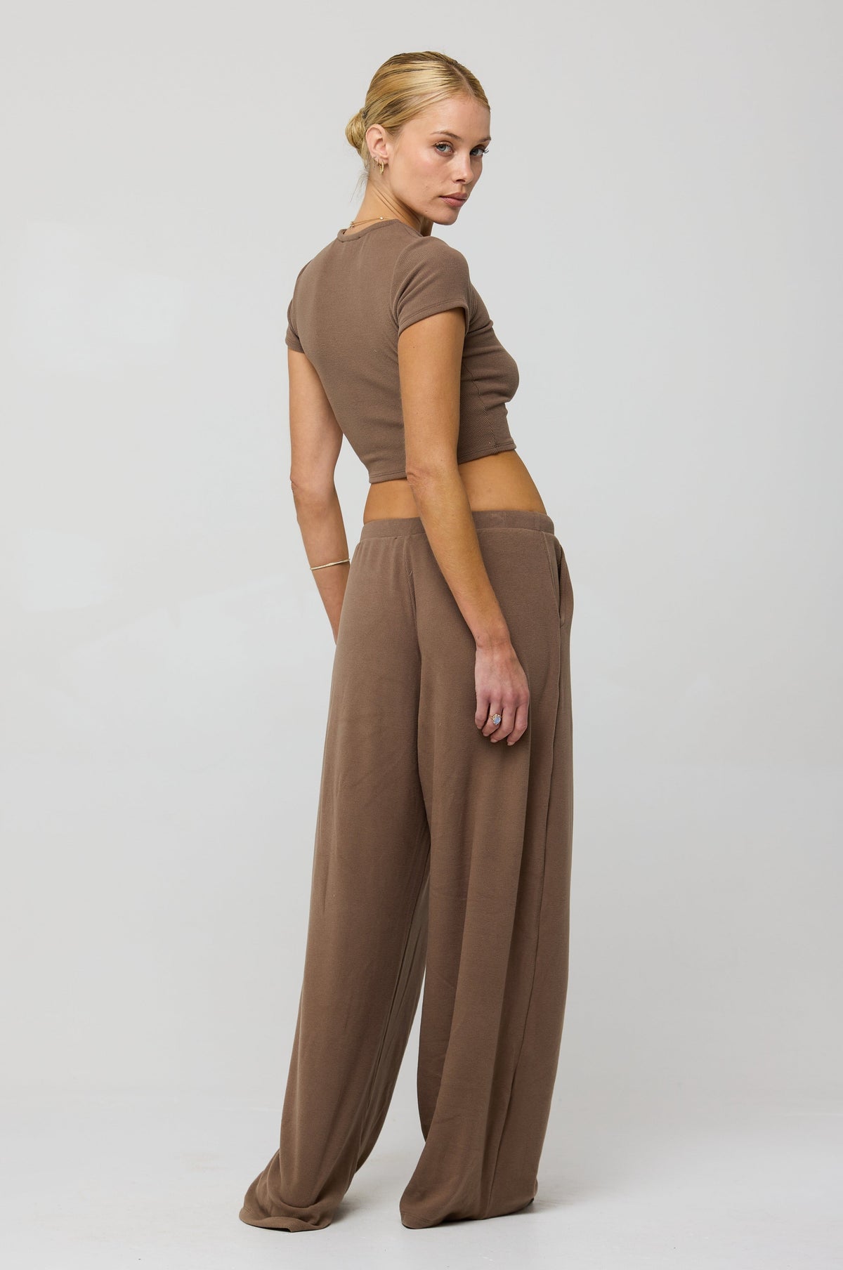 Chase Rib Pant in Chai
