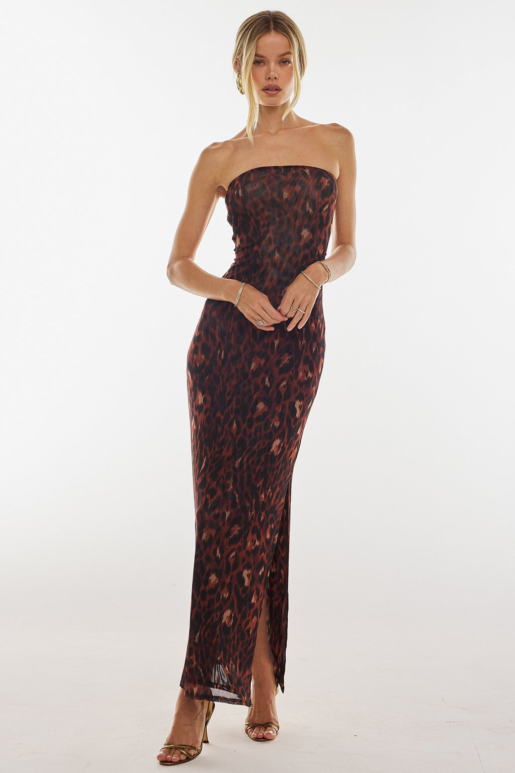 Demi Mesh Dress in Knox