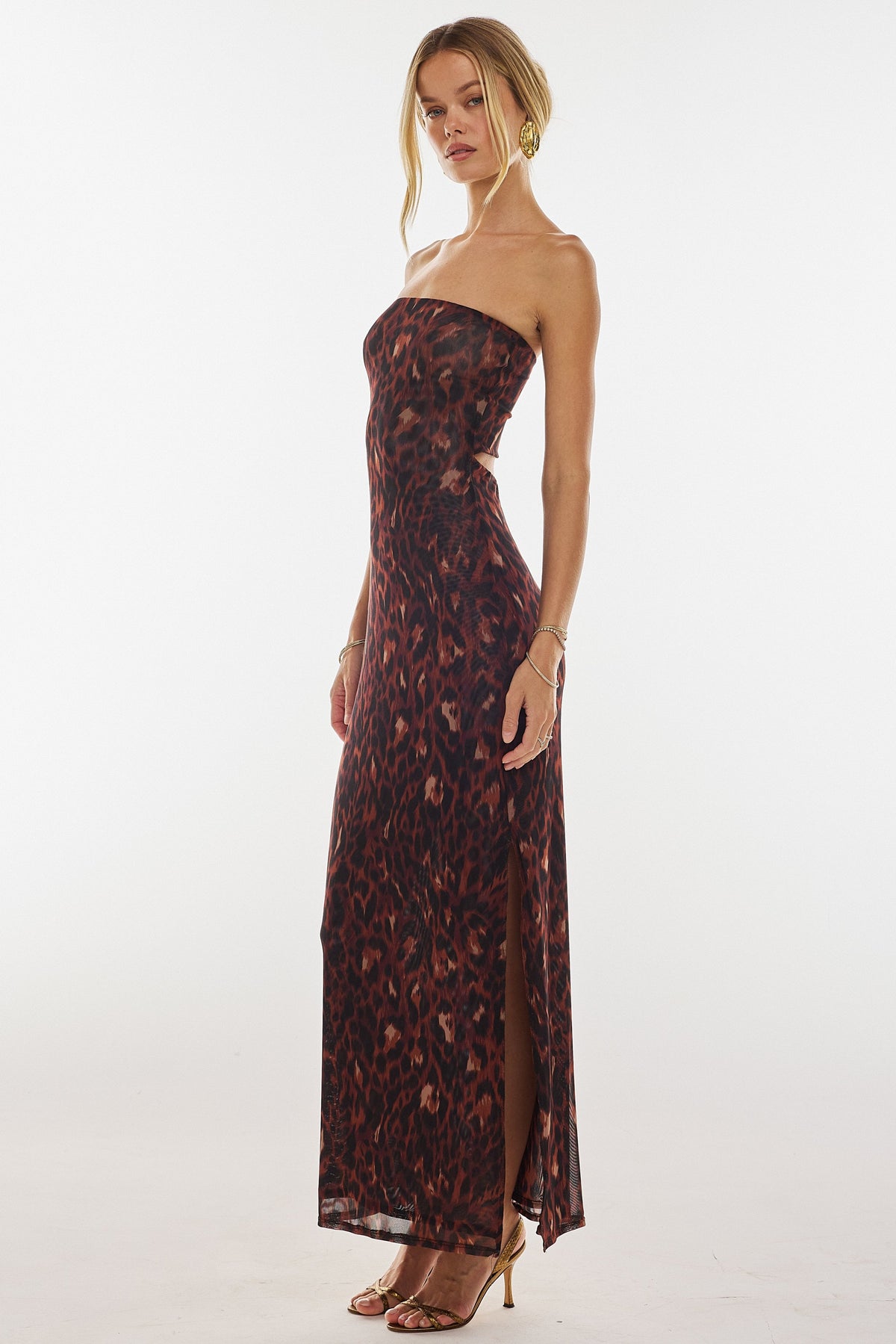 Demi Mesh Dress in Knox