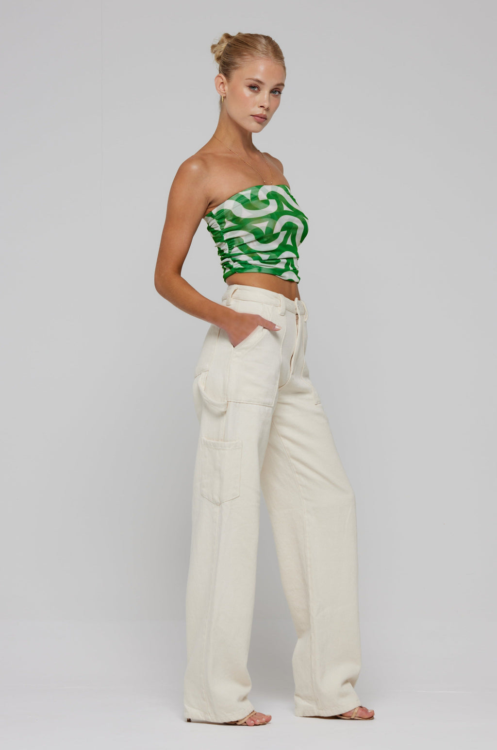 Cargo Pant in Cream