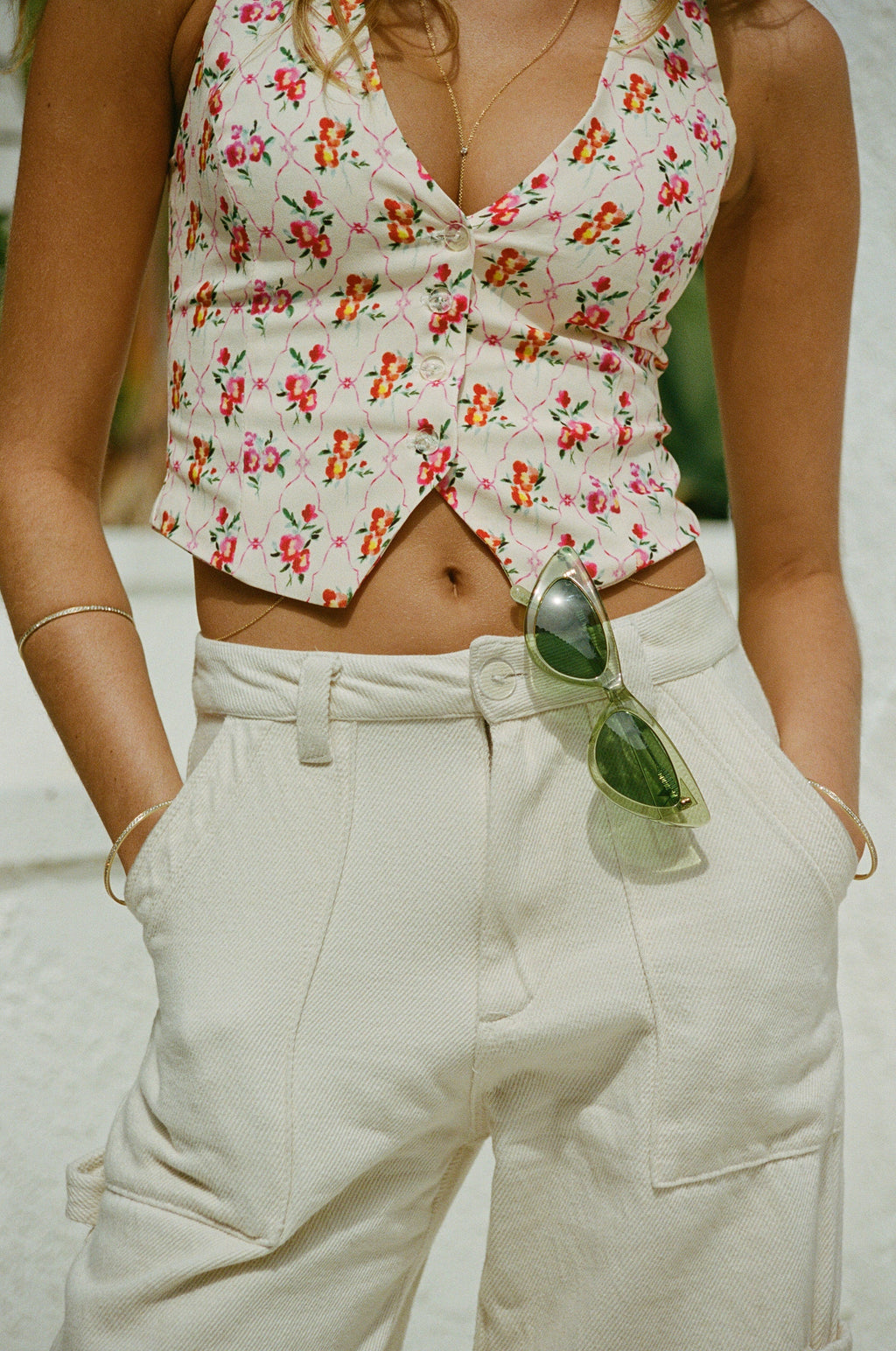 Cargo Pant in Cream