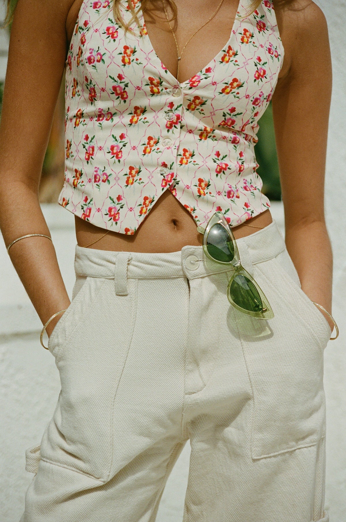Cargo Pant in Cream