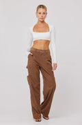 Cargo Pant in Espresso