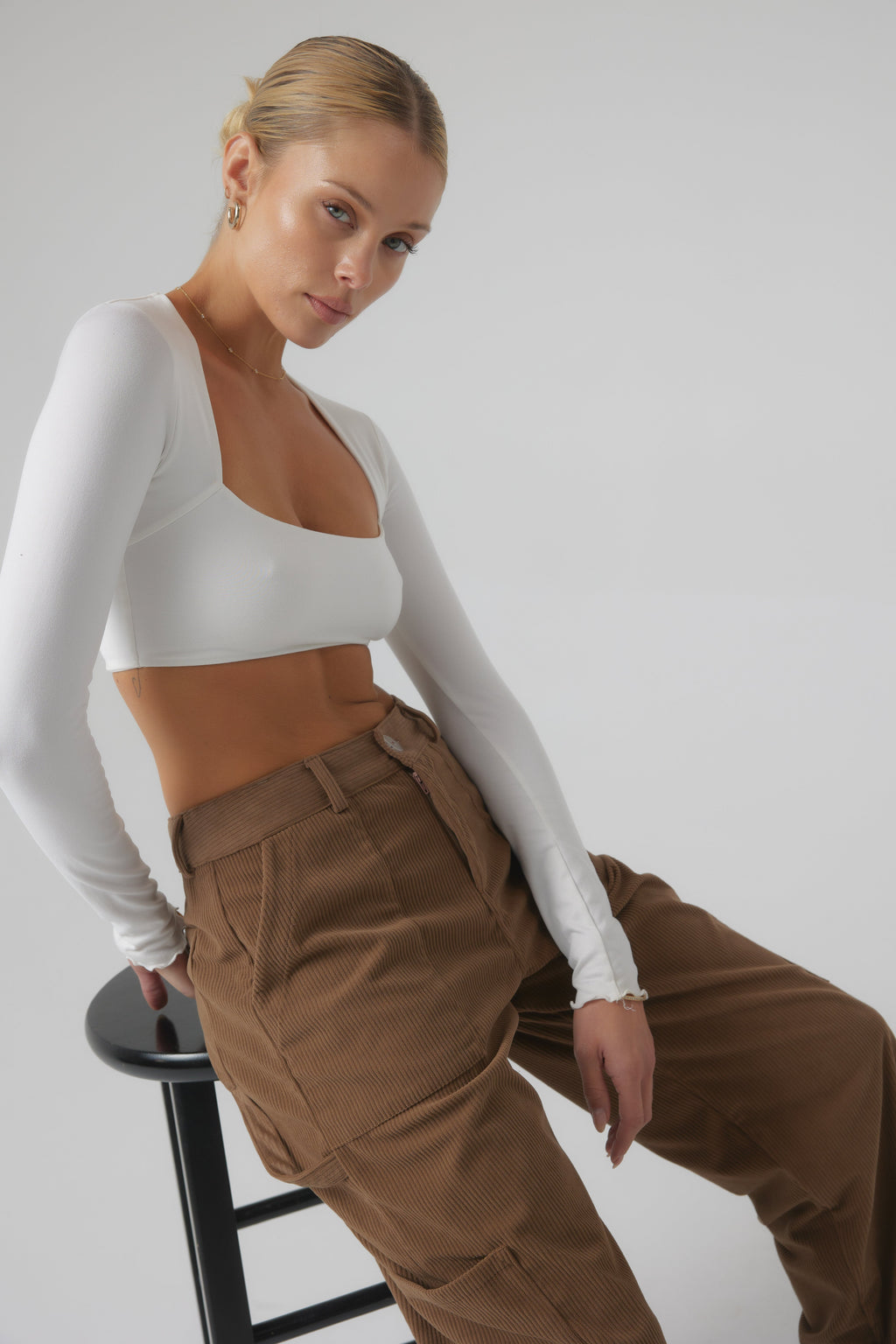 Cargo Pant in Espresso