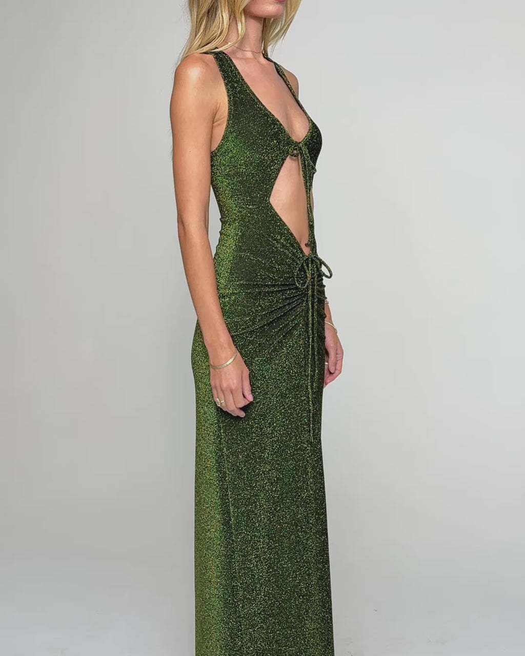 Ivy Dress in Peridot