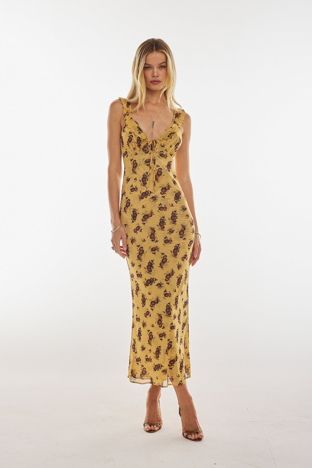 Goldie Dress in Dandelion