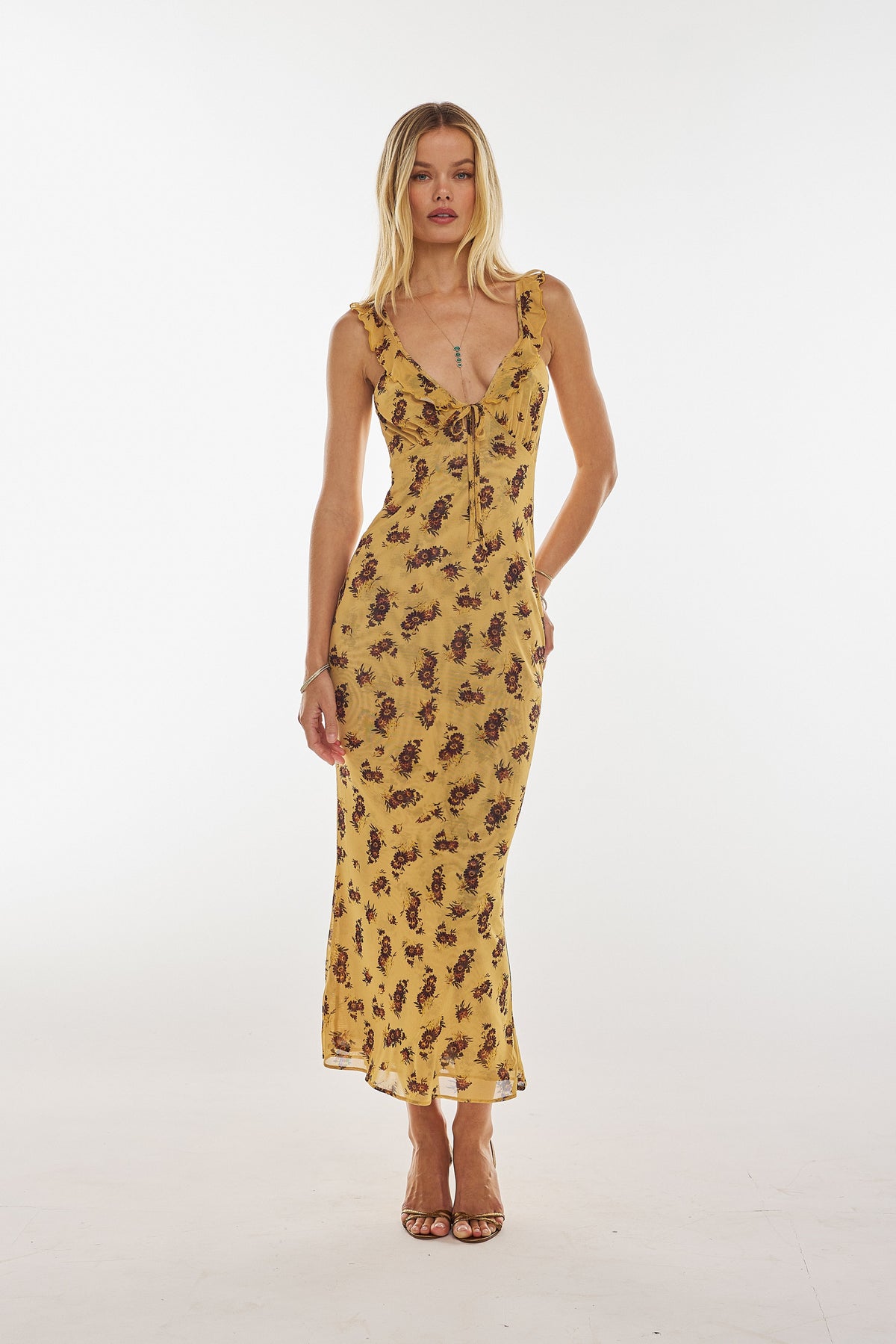 Goldie Dress in Dandelion