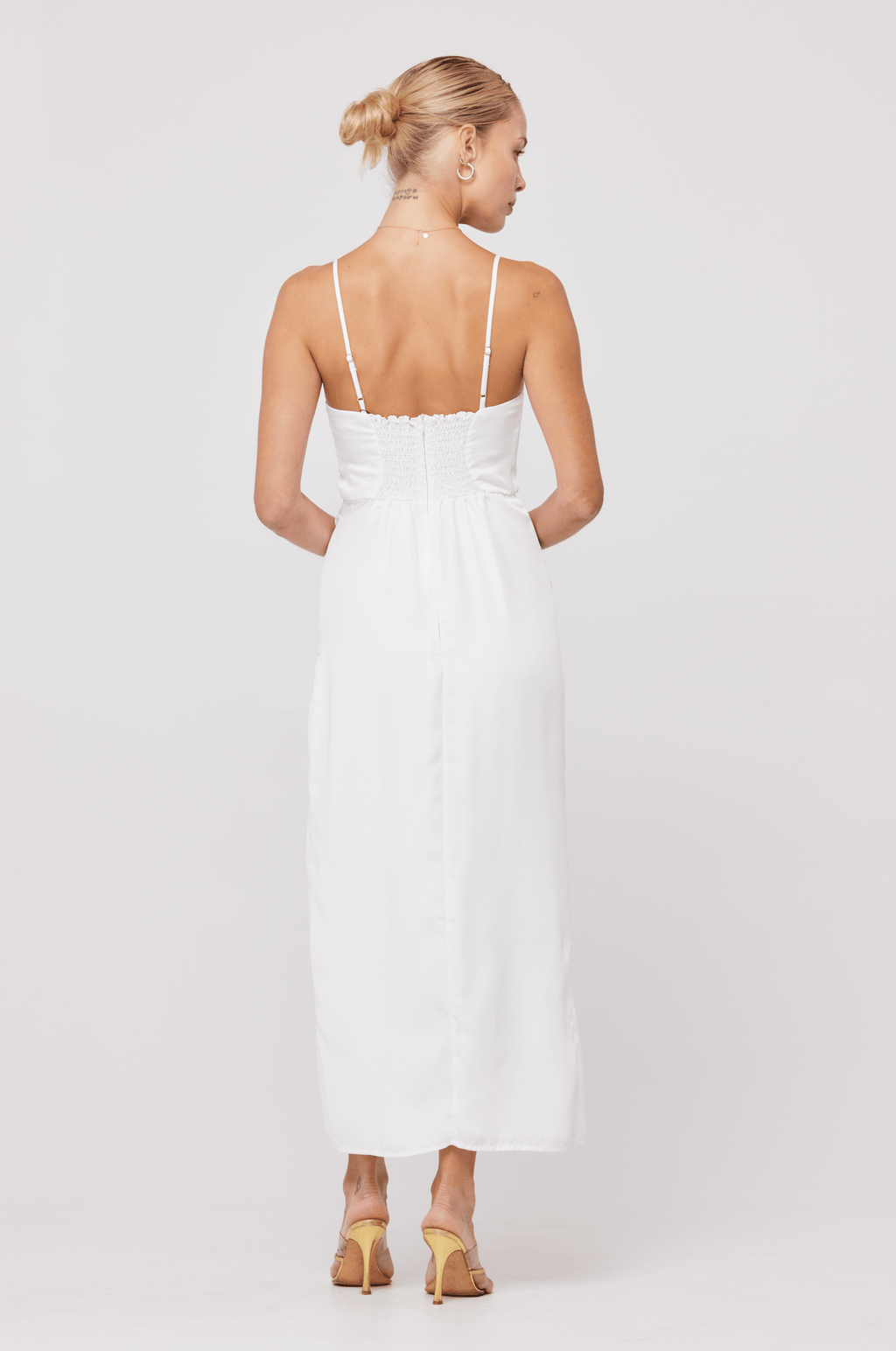 Jessica Dress in Ivory