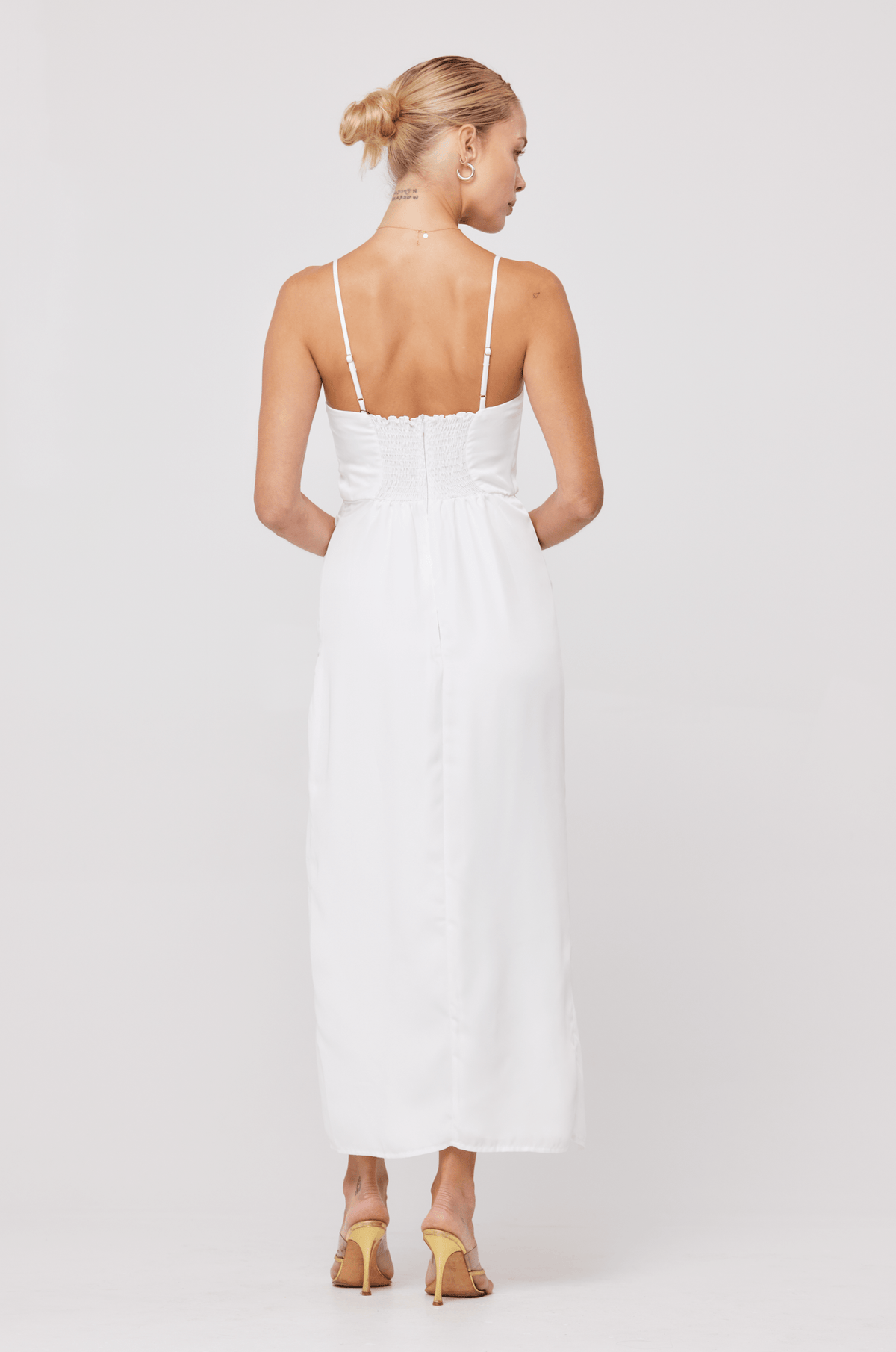 Jessica Dress in Ivory