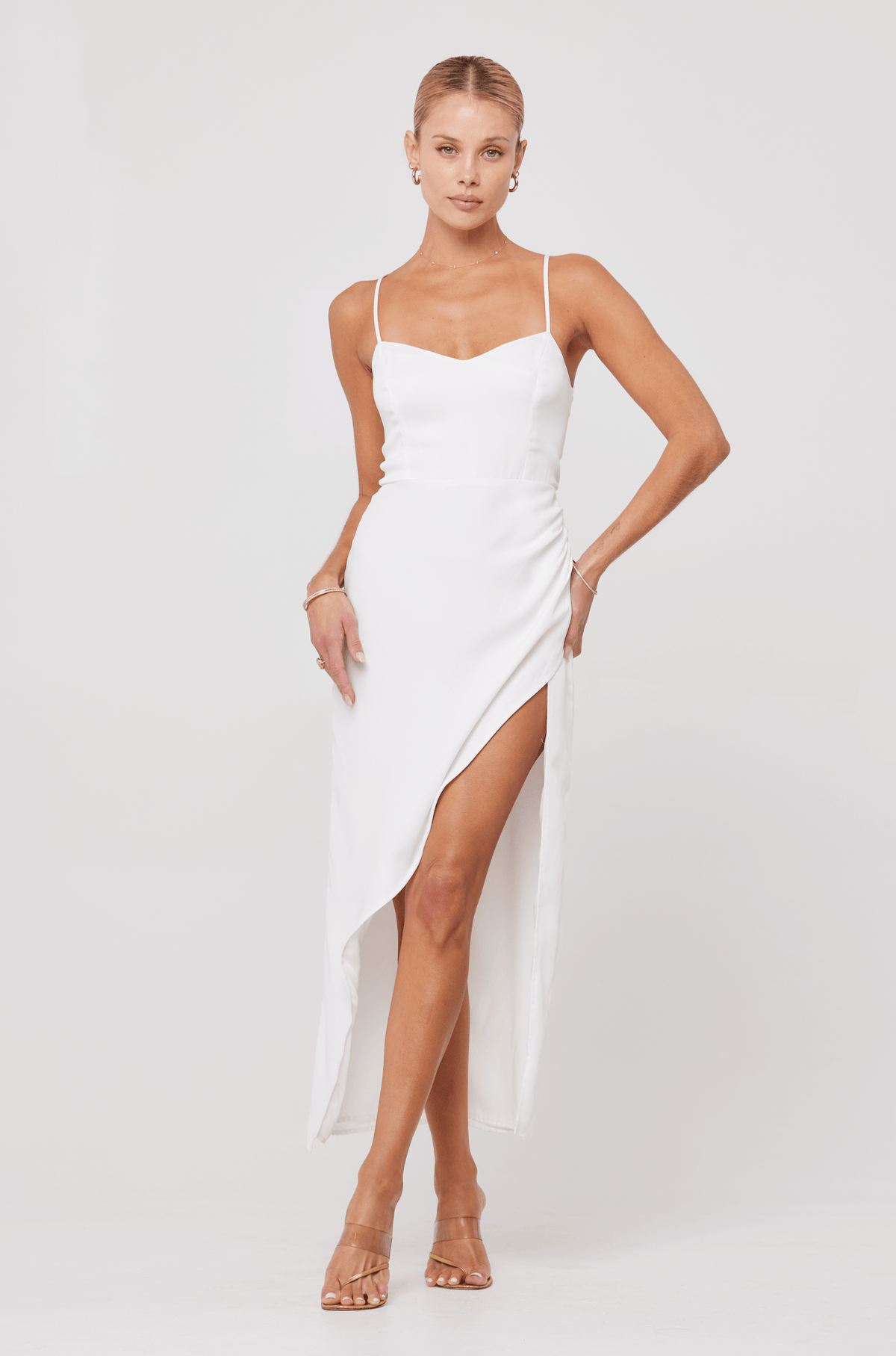 Jessica Dress in Ivory