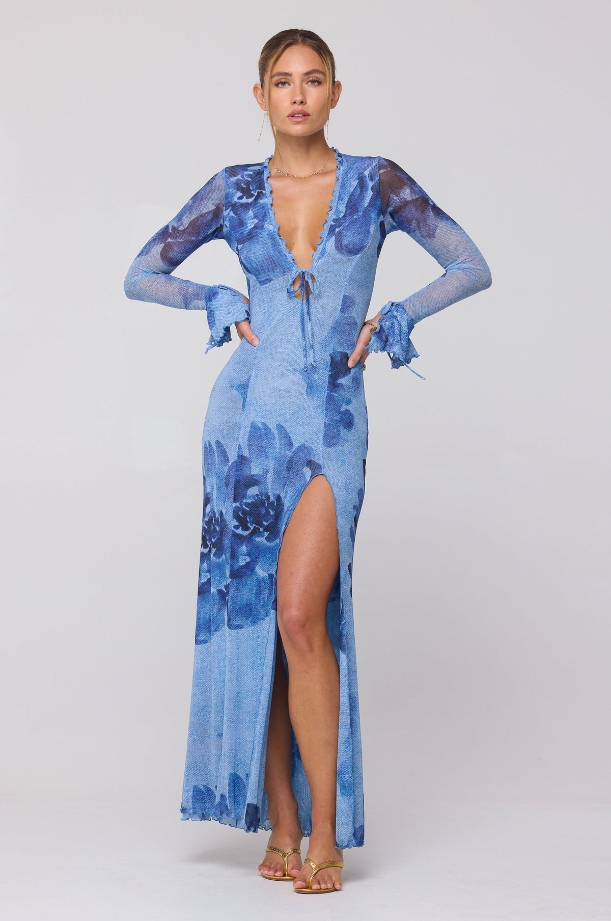 Lennon Maxi in Indigo