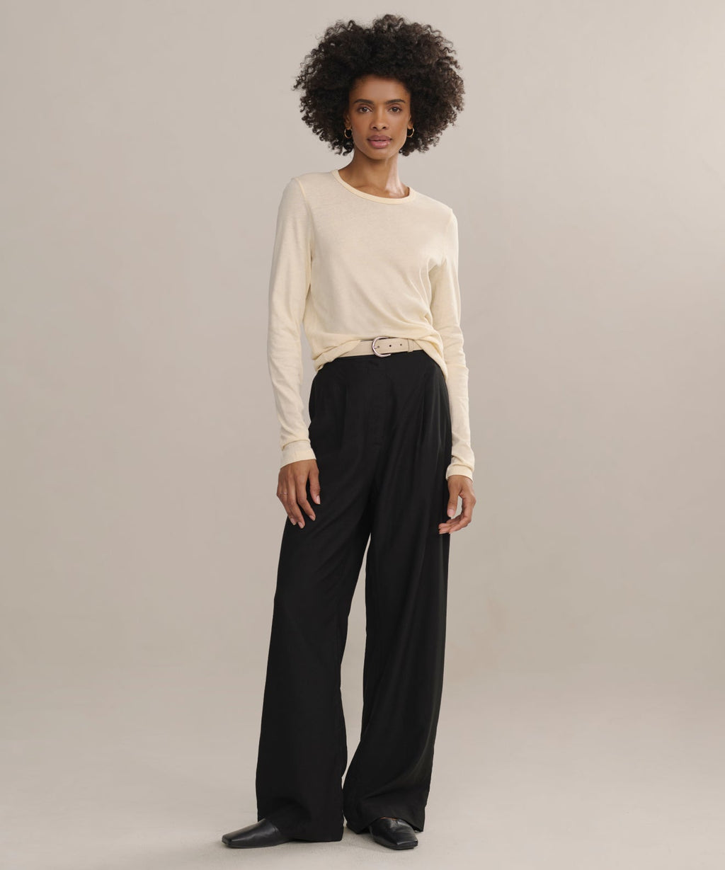 Long-Sleeve Slim Tee