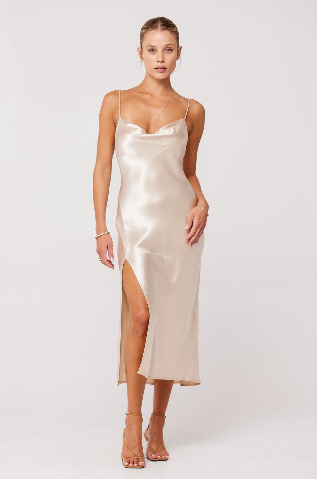 Madison Slip in Champagne