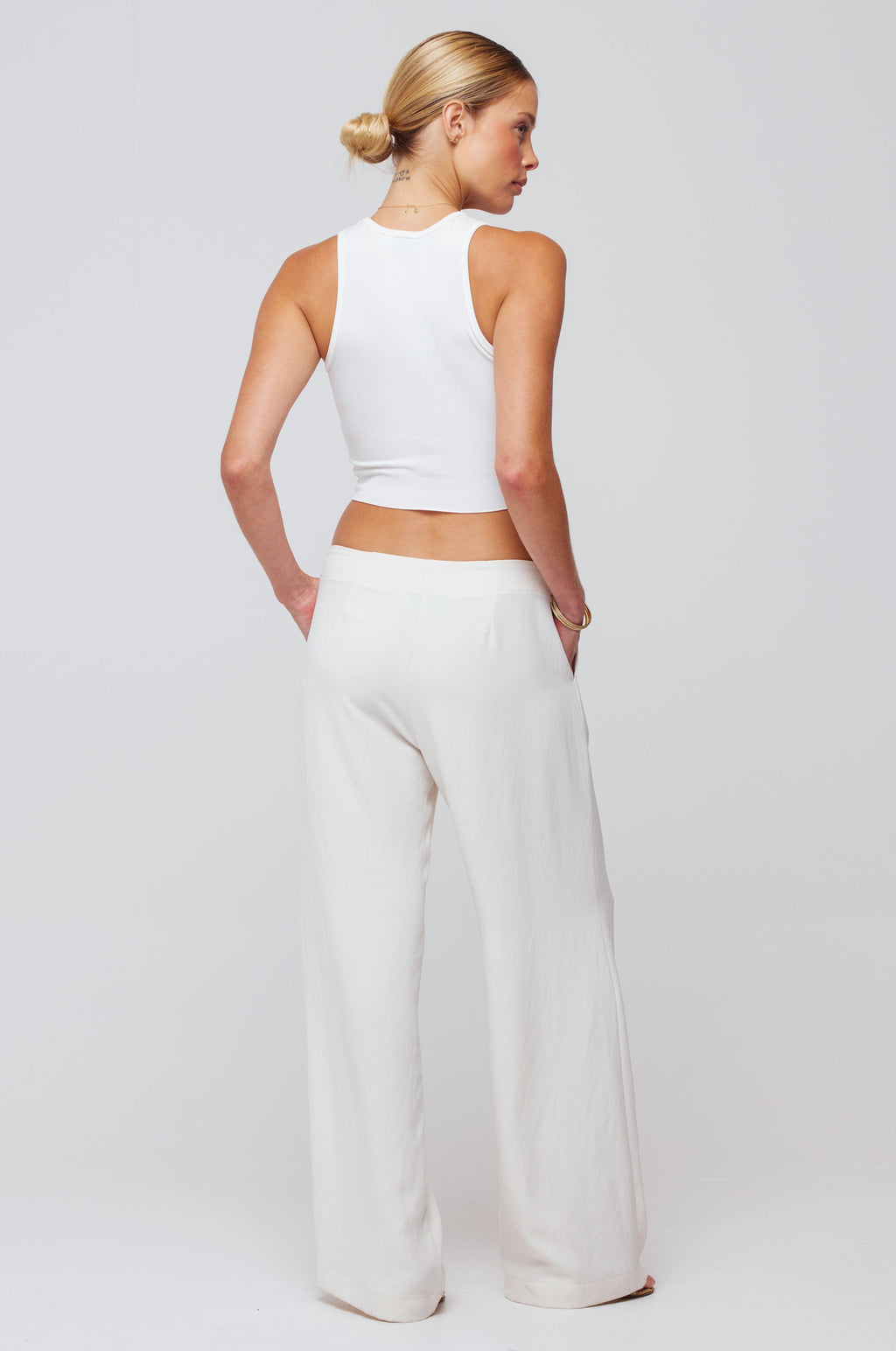 Malcolm Trousers in Cream