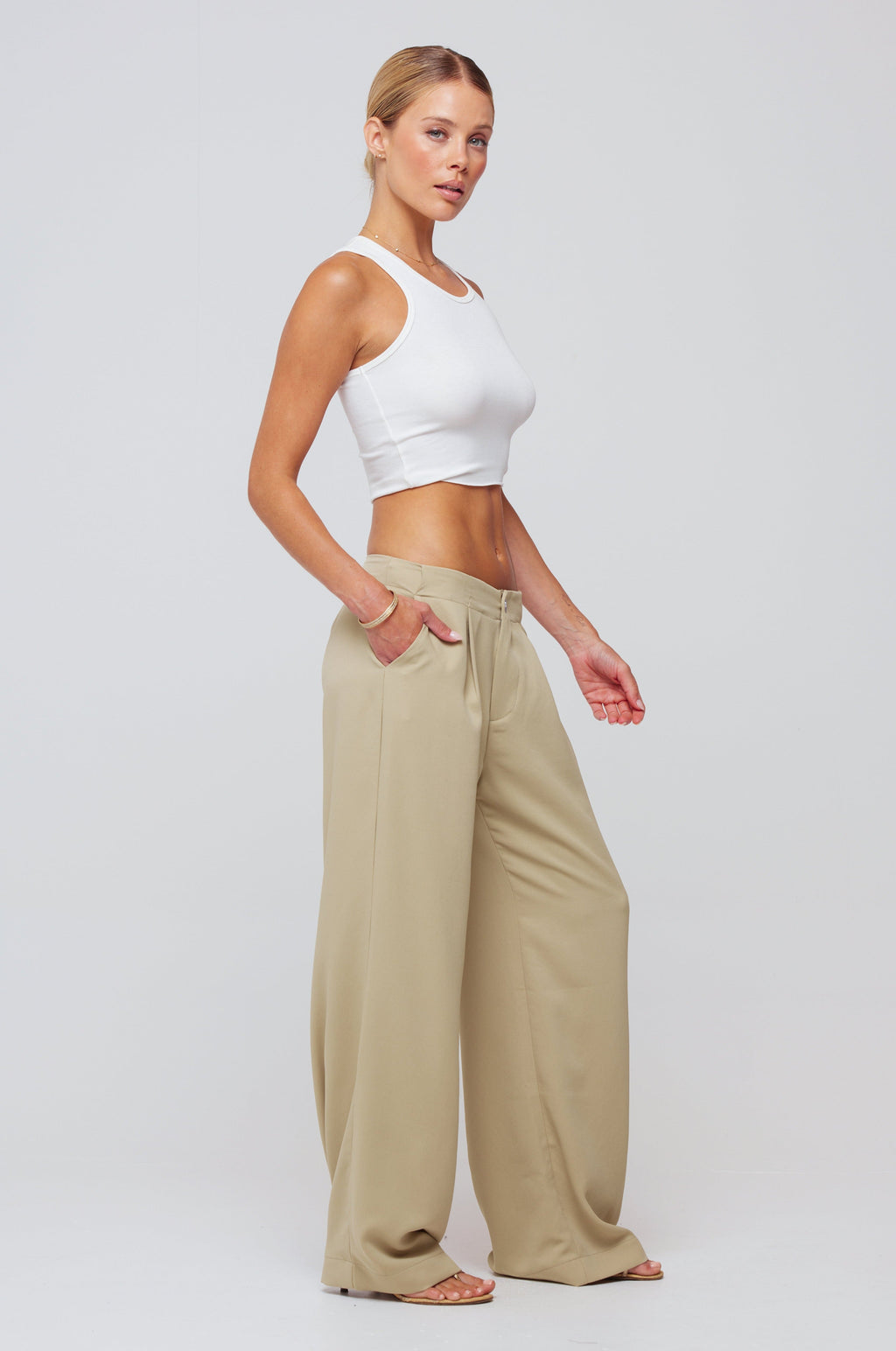Malcolm Trousers in Pistachio