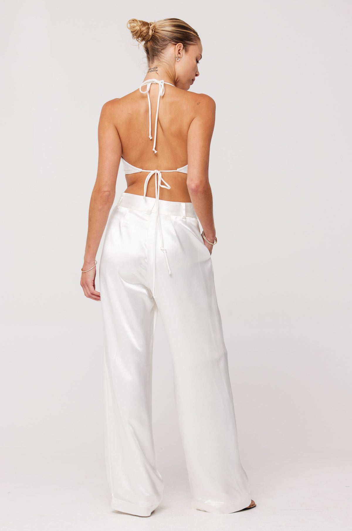 Sasha Trouser in Pearl