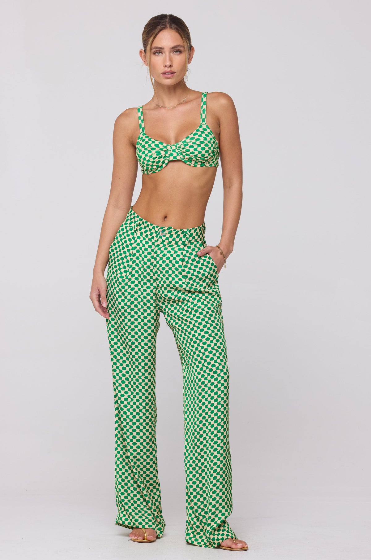 Sasha Trouser in Riviera
