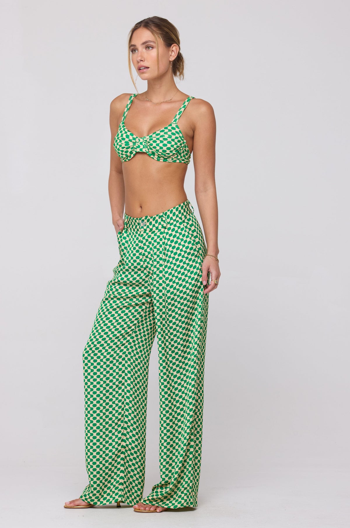 Sasha Trouser in Riviera