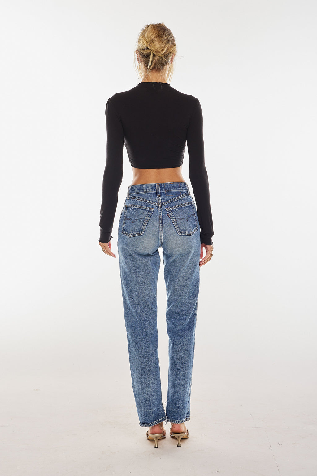 Shelby Top in Black Knit