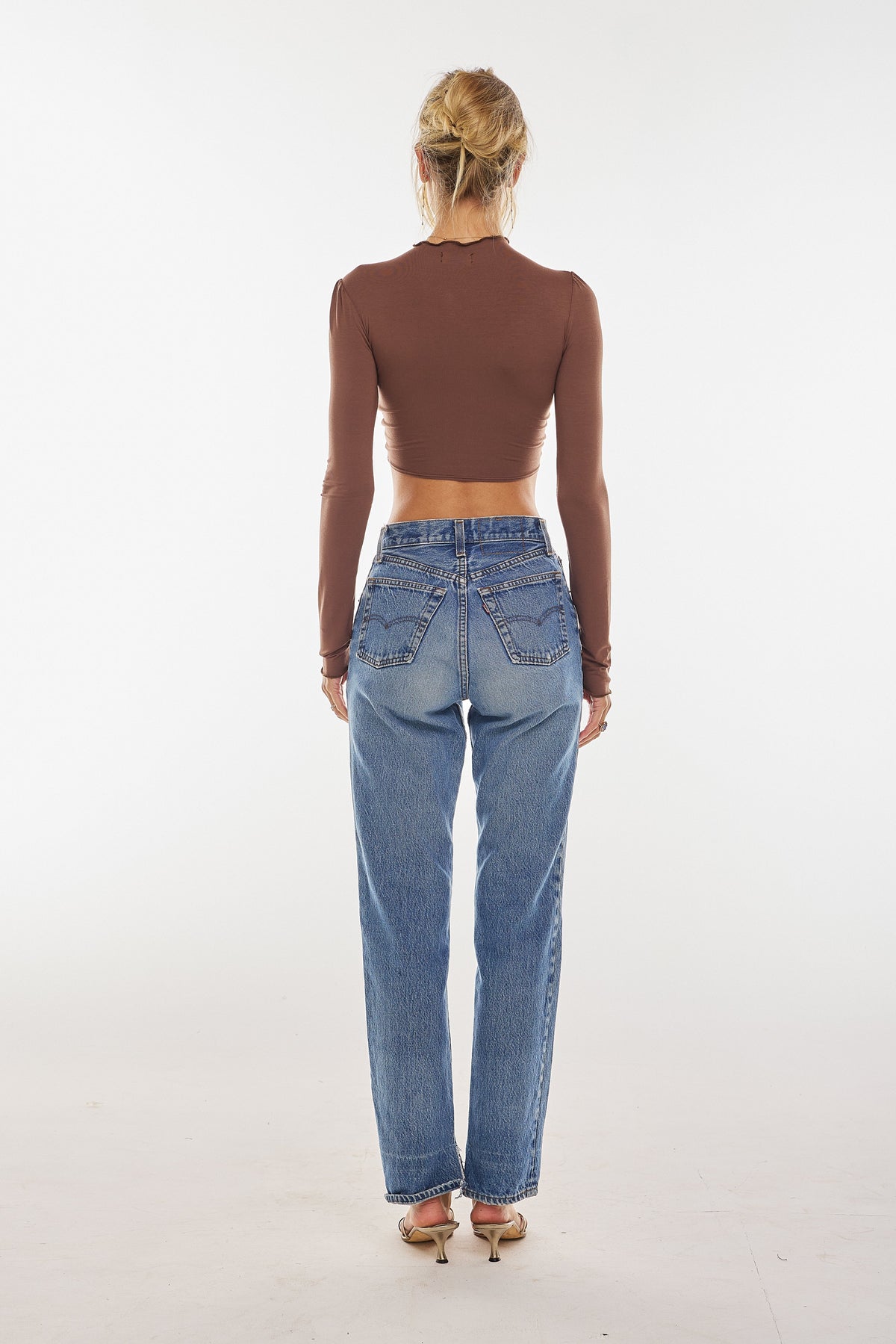 Shelby Top in Toffee