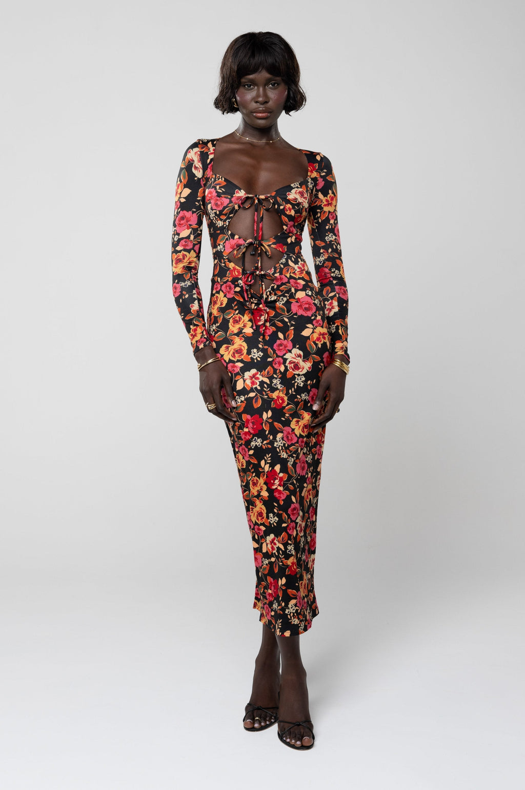 Simone Dress in Rosie