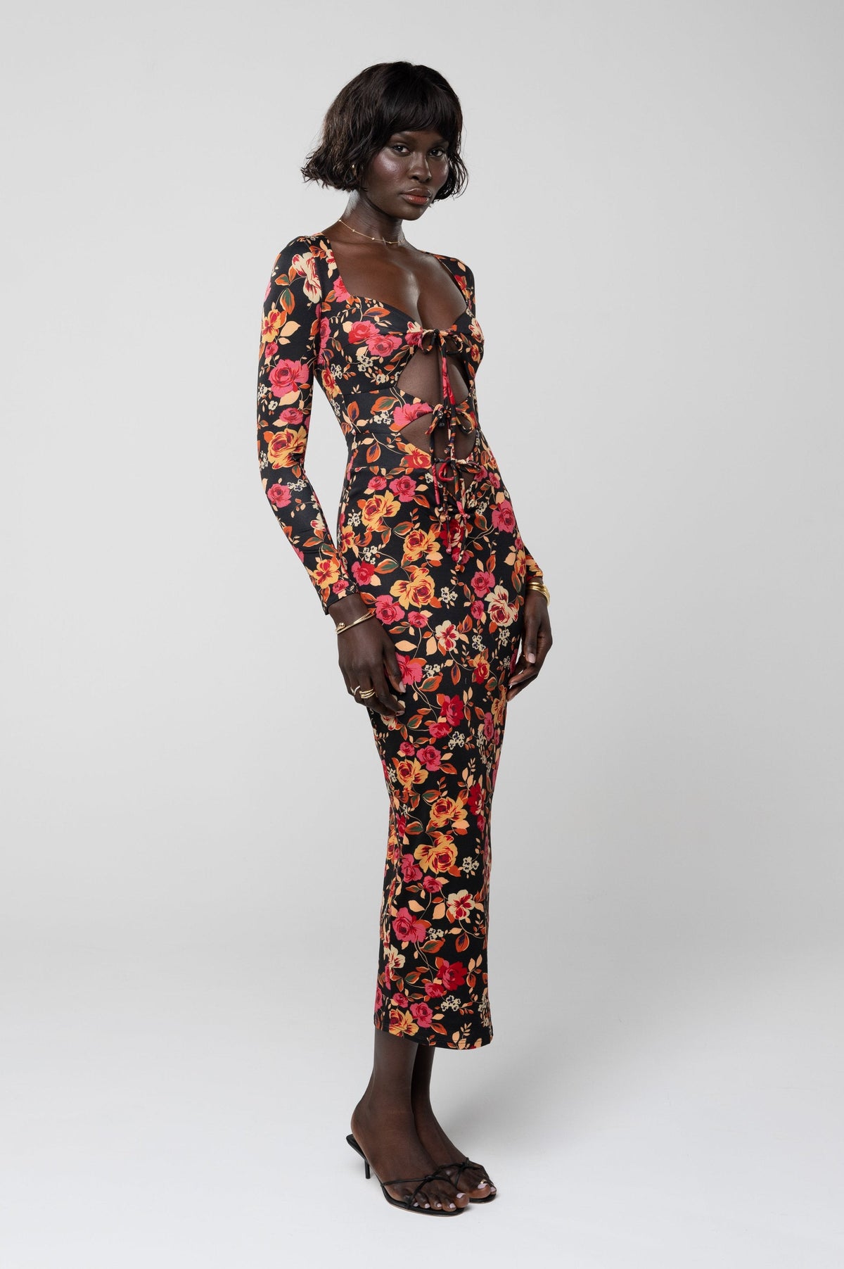 Simone Dress in Rosie