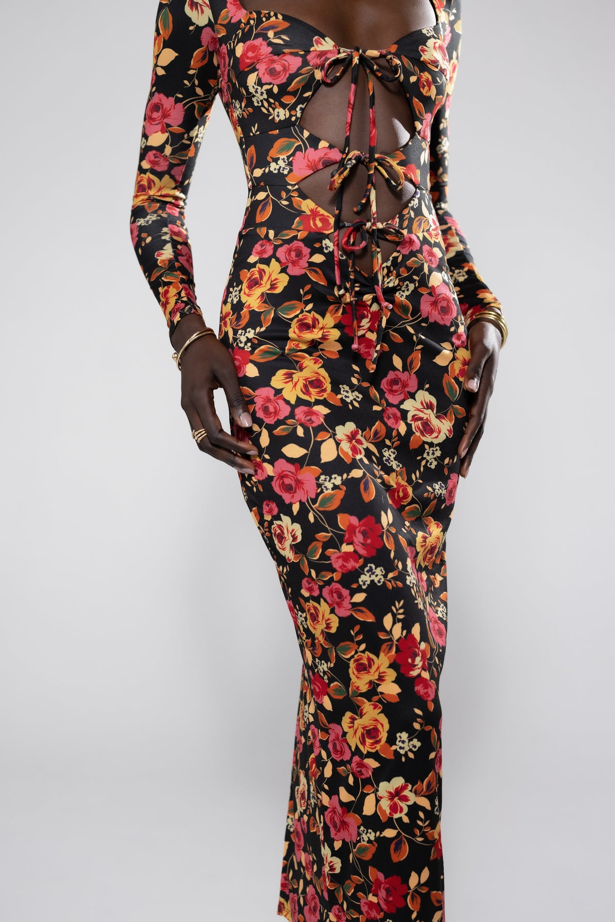 Simone Dress in Rosie