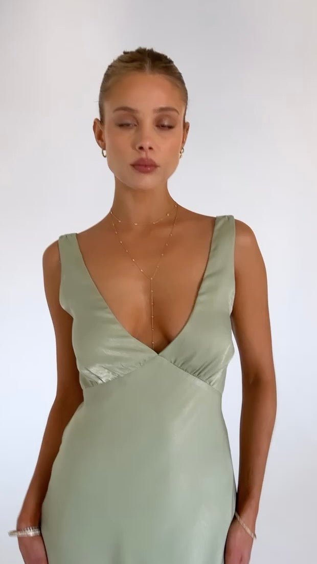 Violet Maxi in Sage