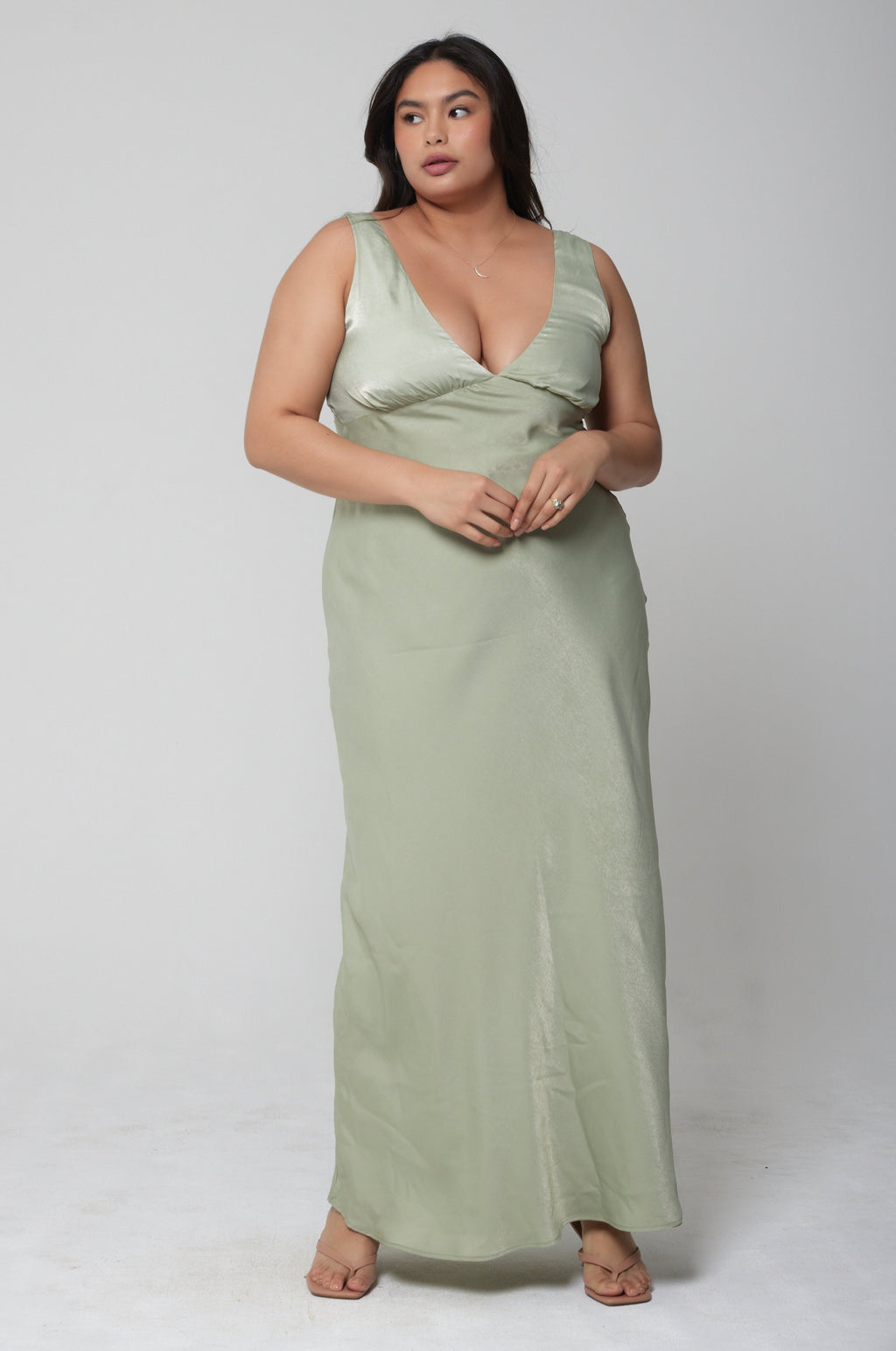 Violet Maxi in Sage