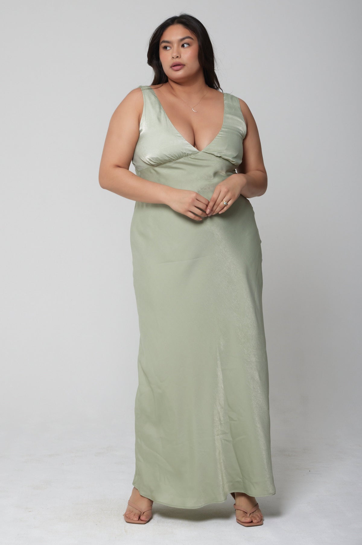 Violet Maxi in Sage