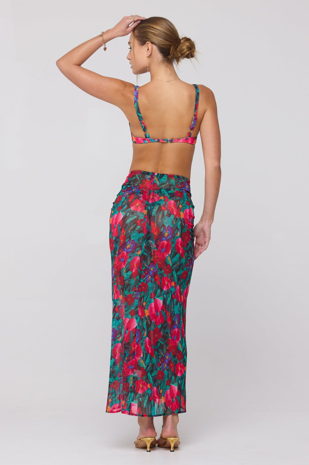 Ziggy Mesh Skirt in Resort