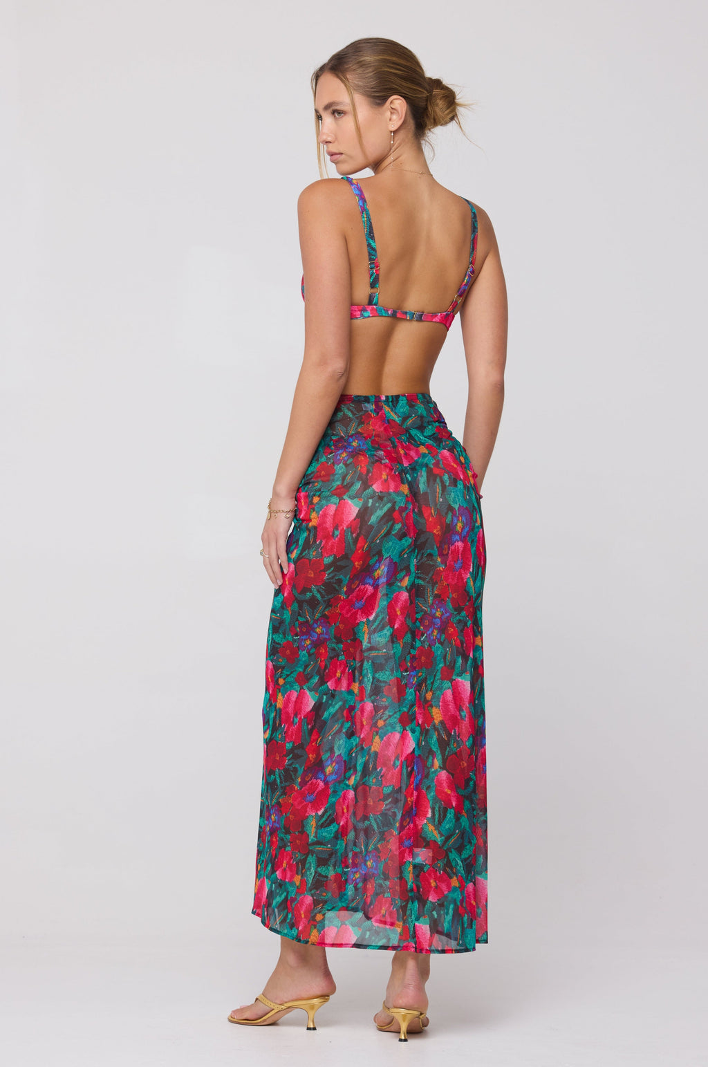 Ziggy Mesh Skirt in Resort