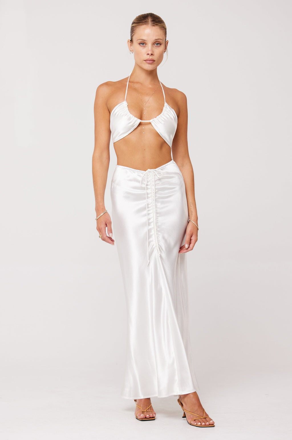 Ziggy Skirt in Pearl